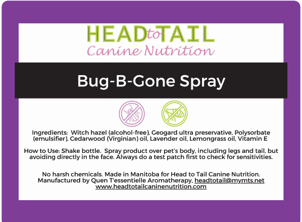 š¾8oz Bug B Gone Spray - Natureās Gentle Shield Against Fleas & Ticks