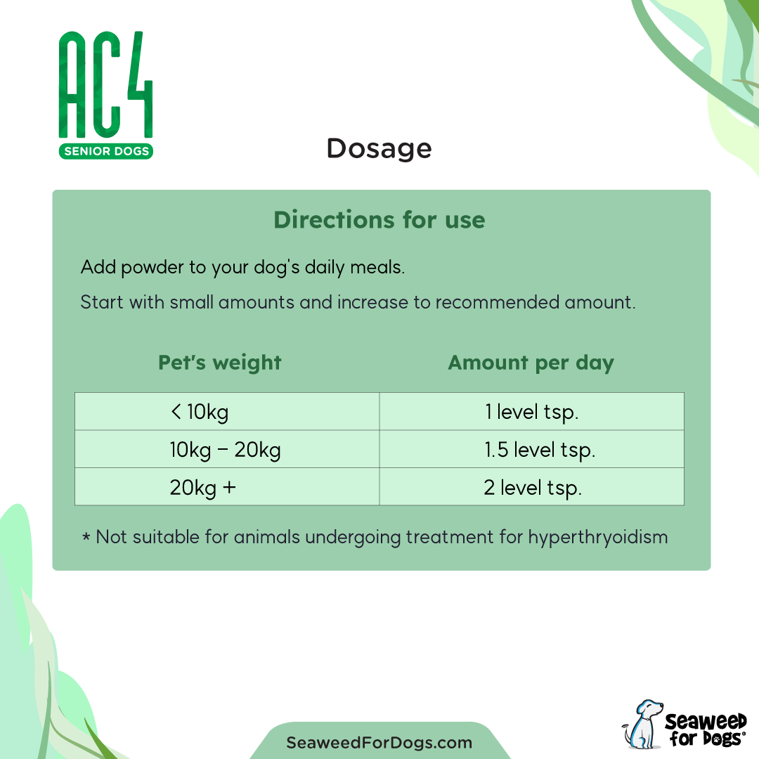 AC4 to Support Longevity and Wellness in Dogs