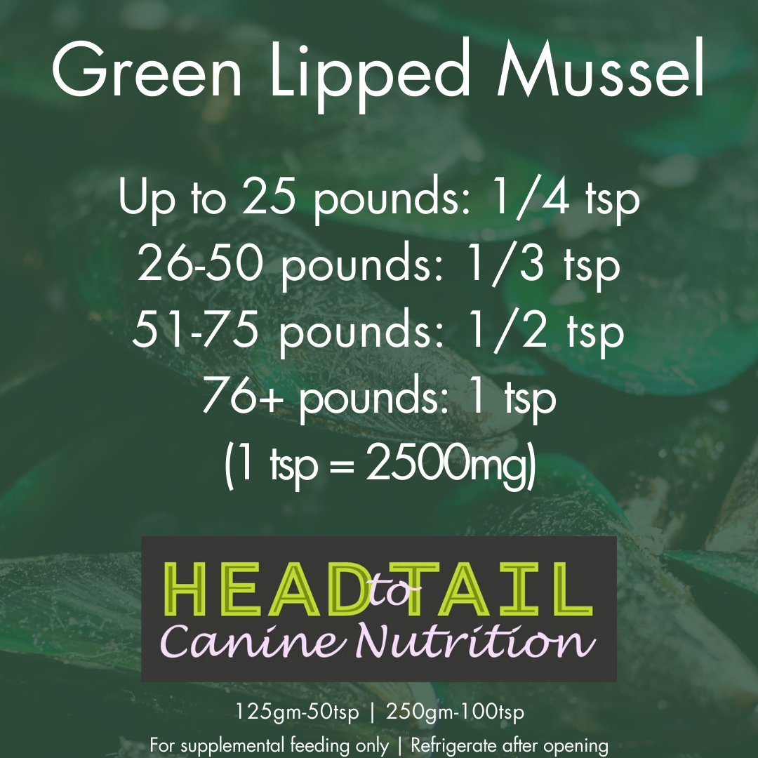 Green Lipped Mussel Supplement for Cat and Dog