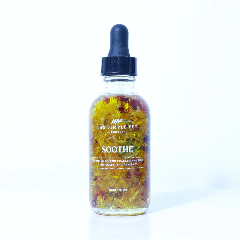 Natural Soothe Oil - cracked paw and nose oil for dogs and cats